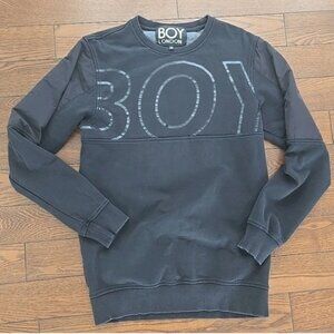 Boy London Black crewneck sweater size XS